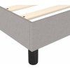 Rám postele s boxspringem 90 x 200 cm textil [3120488] (Barva Taupe)