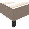 Rám postele s boxspringem 90 x 200 cm textil [3120488] (Barva Taupe)