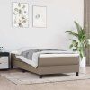 Rám postele s boxspringem 90 x 200 cm textil [3120488] (Barva Taupe)