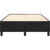 Rám postele s boxspringem 120 x 200 cm samet [3121109] (Barva Tmavě šedá)