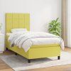 Box spring postel s matrací 80x200 cm textil [3141734] (Barva Krémová)