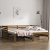Výsuvná postel 2x (80 x 200) cm masivní borovice [814710]