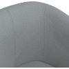 Klubové křeslo textil [356429] (Barva Světle šedá)