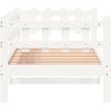 Válenda 90 x 200 cm masivní borové dřevo [840380] (Barva Bílá)