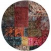 Koberec pratelný Ø 200 cm [136636] (Barva Patchwork)