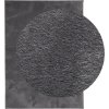 Koberec HUARTE krátký vlas měkký a pratelný 120x170 cm [375000] (Barva Antracitová)