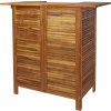 Barový stůl 110 x 50 x 105 cm masivní akáciové dřevo [44007]