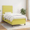 Box spring postel s matrací 90x200 cm textil [3141670] (Barva Krémová)