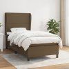 Box spring postel s matrací 90x190 cm textil [3127847] (Barva Černá)