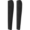 Čelo postele typu ušák 83 x 23 x 118/128 cm samet [3117848] (Barva Černá)