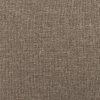 Čelo postele typu ušák 183x16x118/128 cm textil [3119456] (Barva Černá)