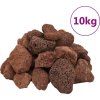 Sopečné kameny 10 kg 5–8 cm [3217184] (Barva Černá)