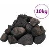 Sopečné kameny 10 kg 5–8 cm [3217184] (Barva Černá)