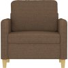 Křeslo 60 cm textil [359465] (Barva Hnědá)
