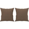 2místná pohovka s polštáři 120 cm textil [3200908] (Barva Taupe)