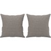 2místná pohovka s polštáři 120 cm textil [3200908] (Barva Taupe)