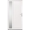 Vchodové dveře 108 x 208 cm PVC [3157099] (Barva Bílá)