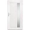 Vchodové dveře 108 x 208 cm PVC [3157099] (Barva Bílá)