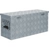 Hliníkový box 76,5 x 26,5 x 33 cm [142938] (Barva Stříbrná)