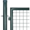 Zahradní pletivo branka plot dveře stěna mříž 300 x 75 cm [140921] (Barva Zelená)