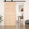 Posuvné dveře 100 x 1,8 x 204,5 cm masivní borové dřevo [824623]