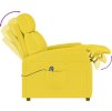 Zvedací křeslo textil [3098108] (Barva Světle žlutá)
