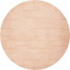 Kulatá stolní deska Ø60x1,5cm ošetřený masivní dub [342896] (Barva Přírodní)
