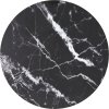 Stolní deska Ø 30 x 0,8 cm tvrzené sklo mramorový design [243624] (Barva Transparentní)