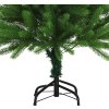 Umělý vánoční stromek s realistickým jehličím 120 cm [321021] (Barva Bílá)