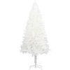 Umělý vánoční stromek s realistickým jehličím 240 cm [321025] (Barva Bílá)