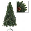 Umělý vánoční stromek se šiškami 180 cm [284315]