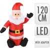 Nafukovací Santa Claus s LED 120 cm [439799]