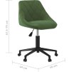 Otočná kancelářská židle samet [335486] (Barva Světle zelená)