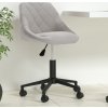 Otočná kancelářská židle samet [335486]