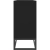Příborník 105 x 30 x 65 cm kompozitní dřevo [352119] (Barva Černá)