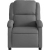 Elektrické polohovací křeslo textil [3204141] (Barva Tmavě šedá)