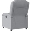 Elektrické polohovací křeslo textil [3204141] (Barva Tmavě šedá)