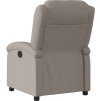 Elektrické polohovací křeslo textil [3204141] (Barva Tmavě šedá)