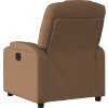 Elektrické polohovací křeslo textil [3204348] (Barva Hnědá)