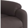 Elektrické polohovací křeslo textil [3204805] (Barva Tmavě hnědá)