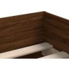 Rám postele se zásuvkami 100 x 200 cm [3207340] (Barva Kouřový dub)