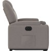 Elektrické zvedací polohovací křeslo textil [3204392] (Barva Světle šedá)
