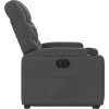 Elektrické zvedací polohovací křeslo textil [3204620] (Barva Světle šedá)