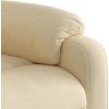 Zvedací polohovací křeslo textil [3204989] (Barva Krémová)
