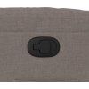 Zvedací polohovací křeslo textil [3206645] (Barva Světle šedá)