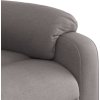 Elektrické zvedací polohovací křeslo textil [3205012] (Barva Taupe)