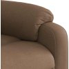 Elektrické zvedací polohovací křeslo textil [3205012] (Barva Taupe)