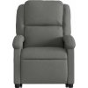 Zvedací polohovací křeslo textil [3204164] (Barva Světle šedá)