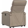 Zvedací polohovací křeslo umělá kůže [3204042] (Barva Hnědá)