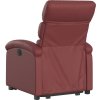 Zvedací polohovací křeslo umělá kůže [3204042] (Barva Hnědá)